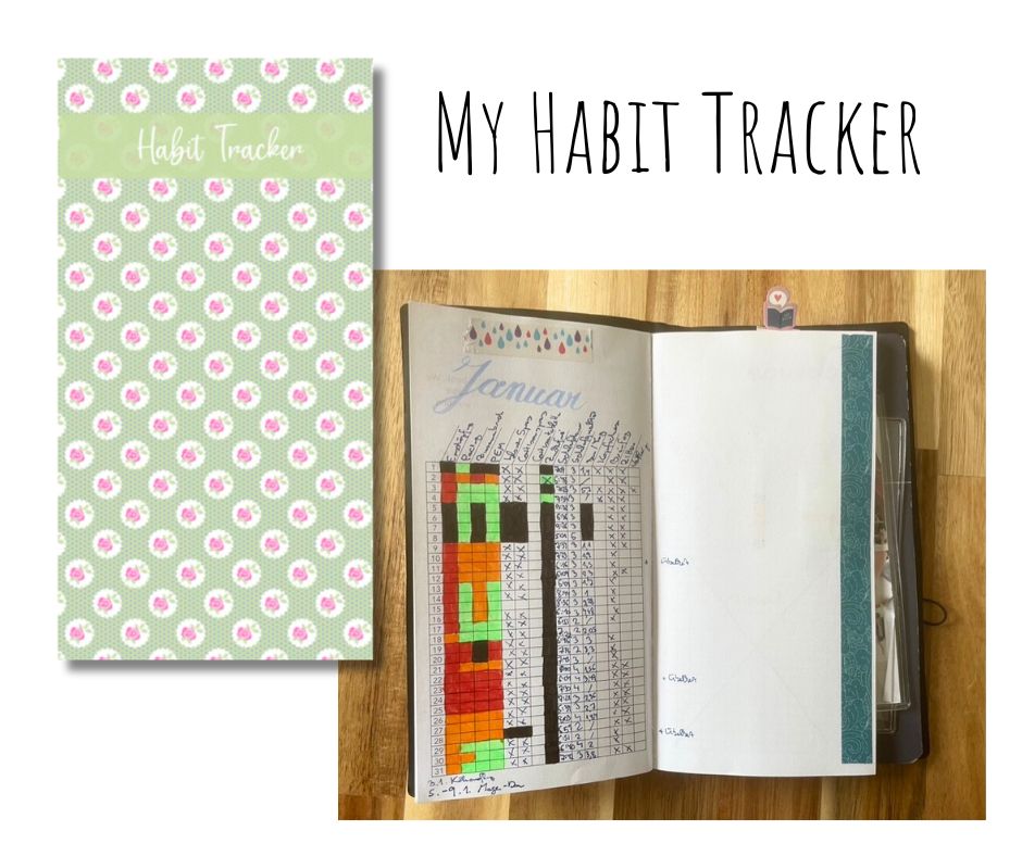 This is the habit tracker I used for tracking my symptoms.