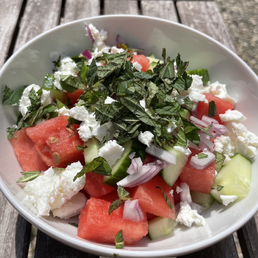 Watermelon Salad, glutenfree